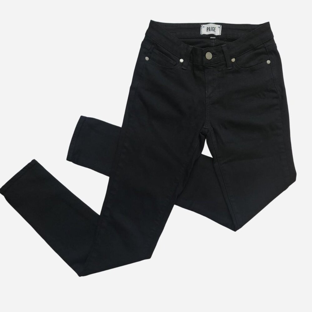 PAIGE Verdugo black Ultra Skinny jeans size 25